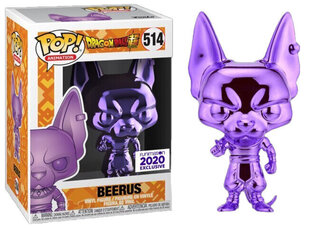 Figūriņa Funko POP! Dragon ball Lord Beerus Chrome Exclusive cena un informācija | Datorspēļu suvenīri | 220.lv