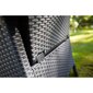 Allibert dārza atpūtas krēsls Vermont, 2 gab., grafīta krāsa cena un informācija | Dārza krēsli | 220.lv
