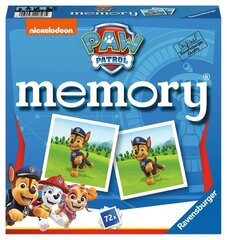 Игра Memory - Paw Patrol Ravensburger 20743 цена и информация | Настольные игры, головоломки | 220.lv