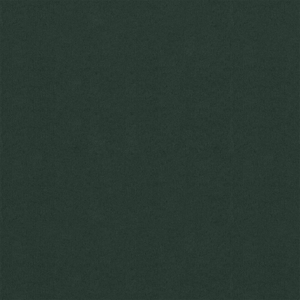 vidaXL balkona aizslietnis, 75x400 cm, tumši zaļš oksforda audums cena un informācija | Saulessargi, markīzes un statīvi | 220.lv