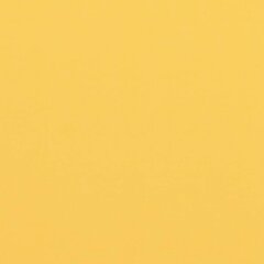 vidaXL balkona aizslietnis, 75x500 cm, dzeltens oksforda audums cena un informācija | Saulessargi, markīzes un statīvi | 220.lv