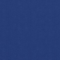 vidaXL balkona aizslietnis, 75x400 cm, zils audums cena un informācija | Saulessargi, markīzes un statīvi | 220.lv
