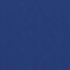 vidaXL balkona aizslietnis, 75x600 cm, zils audums cena un informācija | Saulessargi, markīzes un statīvi | 220.lv