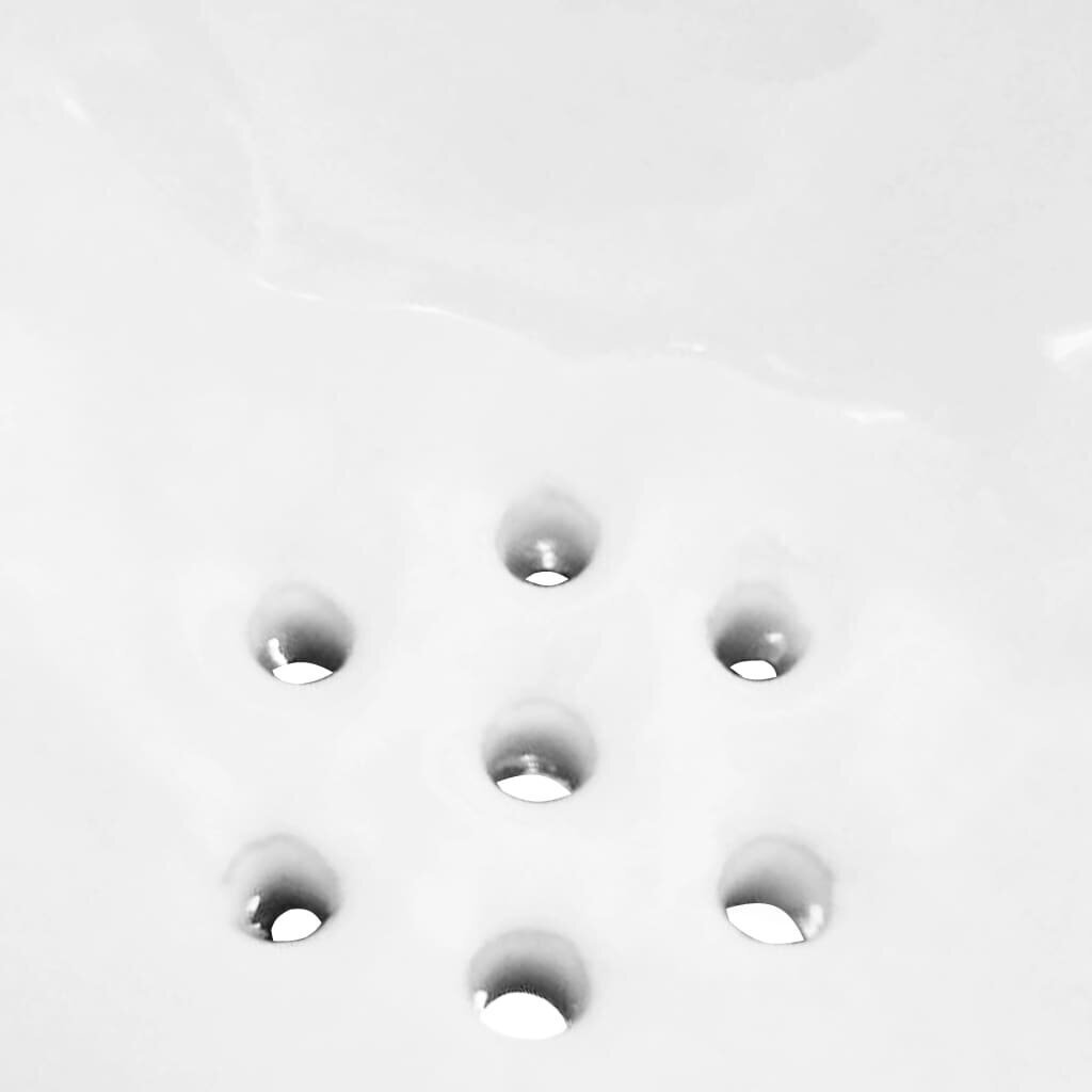 vidaXL sienas pisuārs ar skalošanas slēdzi, keramika, balts cena un informācija | Pisuāri | 220.lv