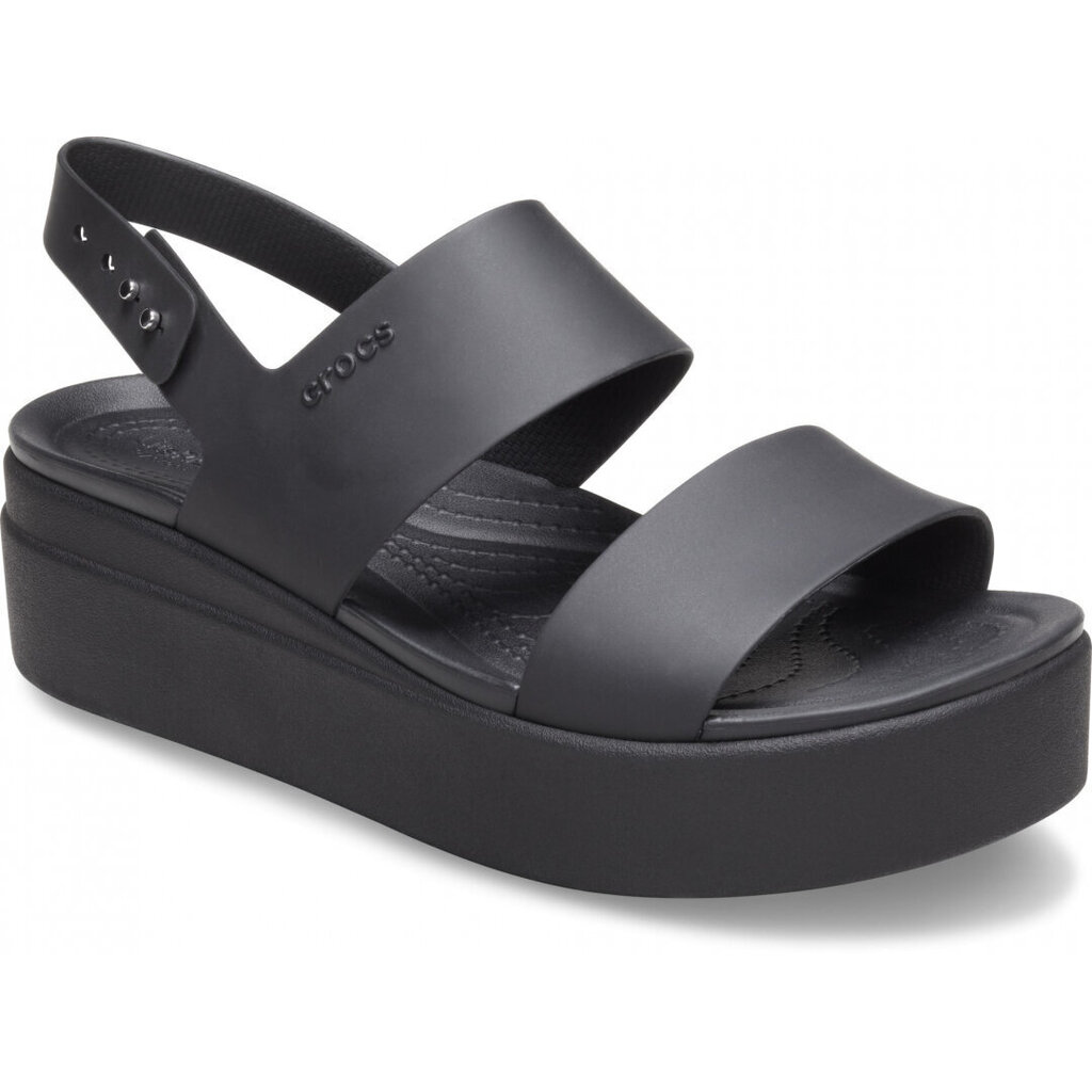 Crocs™ Brooklyn Low Wedge Womens cena un informācija | Sieviešu sandales | 220.lv