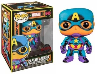 Figūriņa Funko POP! Marvel Black series Captain america Exclusive cena un informācija | Datorspēļu suvenīri | 220.lv