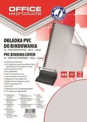 Обложки для переплета PVC, 0,2 мм, матовые цена и информация | Канцелярия | 220.lv