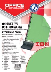 Iesiešanas vāki PVC, 0,2 mm, zaļgani cena un informācija | Kancelejas preces | 220.lv