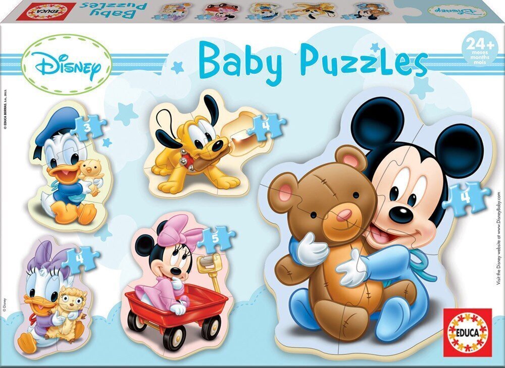 Puzle Mickey, 5 gab. цена и информация | Puzles, 3D puzles | 220.lv