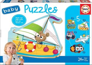 Puzle Baby animals, 5 gab. cena un informācija | Puzles, 3D puzles | 220.lv