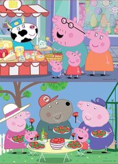 Puzle Peppa, 2 gab. x 25 detaļas cena un informācija | Puzles, 3D puzles | 220.lv