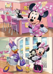 Puzle Minnie un Mickey, 2 gab. X 25 detaļas cena un informācija | Puzles, 3D puzles | 220.lv