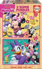 Puzle Mickey, 2 gab. X 16 detaļas cena un informācija | Puzles, 3D puzles | 220.lv
