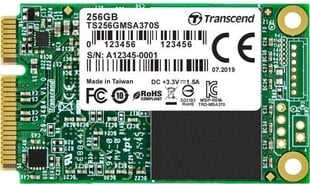 Transcend TS256GMSA370S cena un informācija | Iekšējie cietie diski (HDD, SSD, Hybrid) | 220.lv