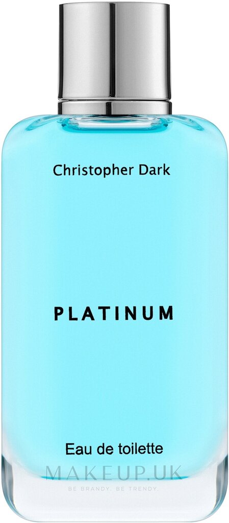 Tualetes ūdens Christopher Dark Platinum EDT vīriešiem 100 ml cena un informācija | Vīriešu smaržas | 220.lv