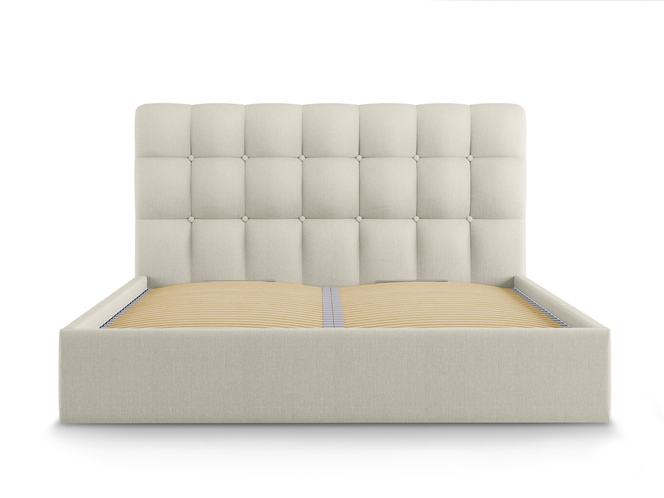 Gulta Mazzini Beds Nerin 1, 180x200cm, smilškrāsas цена и информация | Gultas | 220.lv