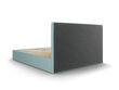 Gulta Mazzini Beds Juniper 2, 140x200cm, gaiši zila cena un informācija | Gultas | 220.lv