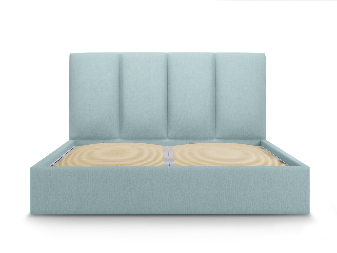 Gulta Mazzini Beds Juniper 2, 140x200cm, gaiši zila cena un informācija | Gultas | 220.lv