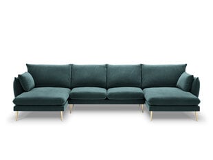Stūra dīvāns Milo Casa Elio 6S-V, zaļš cena un informācija | Stūra dīvāni | 220.lv