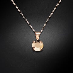 Kulons "Junona (Rose Gold)" ar Swarovski™ kristāliem цена и информация | Украшения на шею | 220.lv