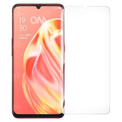 Oppo A91 ekrāna aizsargstikliņš, Tempered Glass HARD 2.5D cena un informācija | Ekrāna aizsargstikli | 220.lv