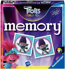 Ravensburger 20591 Spēle "Memory - Trolls World Tour" cena un informācija | Galda spēles | 220.lv