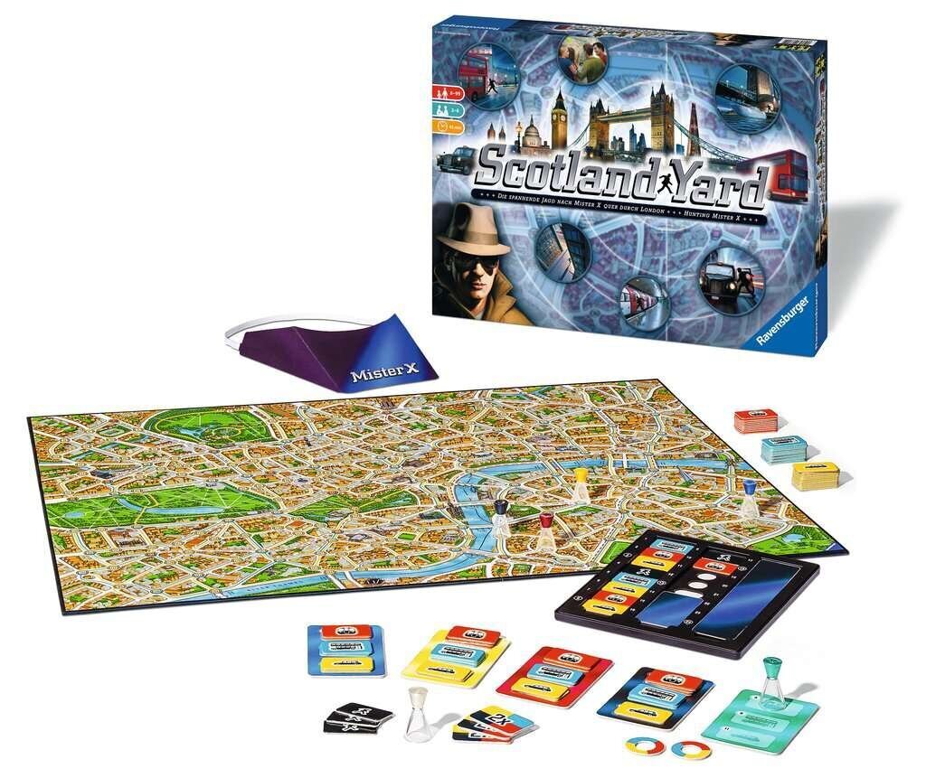 Ravensburger 26780 Spēle "Scotland Yard" cena un informācija | Galda spēles | 220.lv