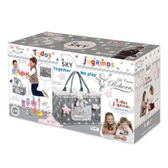 DeCuevas кукольная сумка-переноска с принадлежностями "Sky" 53924 цена и информация | Игрушки для девочек | 220.lv