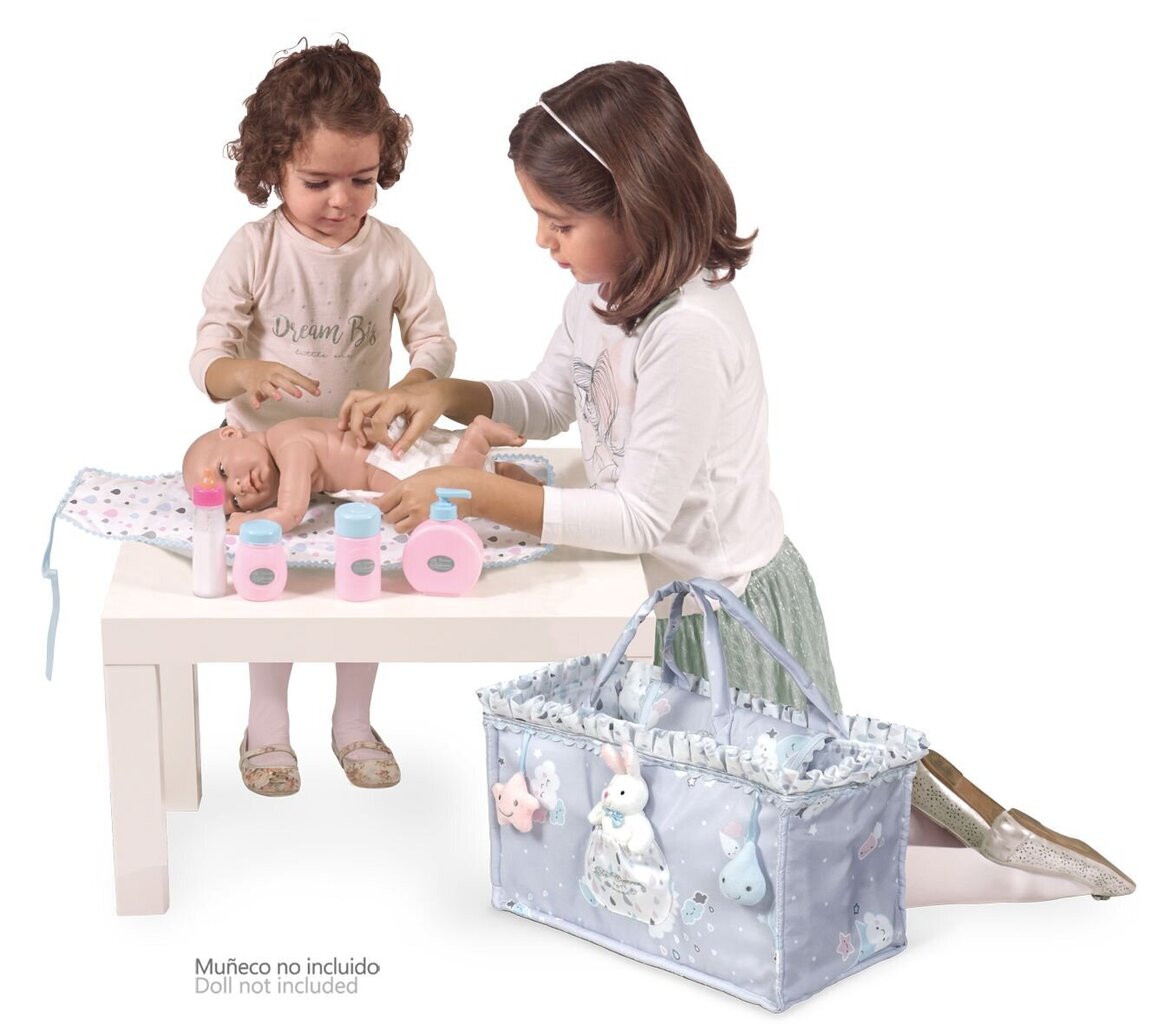 DeCuevas pārnesājamā soma ar piederumiem lellei "Martin" 53929 cena un informācija | Rotaļlietas meitenēm | 220.lv