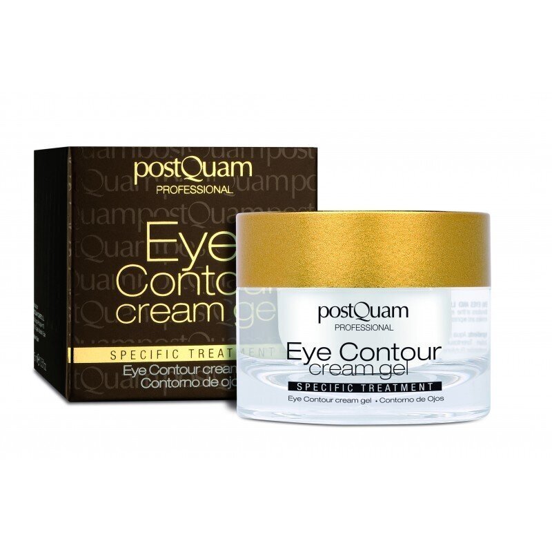 Acu un lūpu kontūru sejas želej-krēms POSTQUAM EYES AND LIPS CONTOUR CREAM, 15 ml cena un informācija | Sejas krēmi | 220.lv