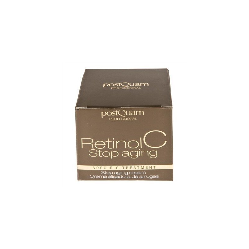 Pretgrumbu sejas krēms ar retinolu un C vitamīnu POSTQUAM RETINOL C ANTIWRINKLE CREAM, 50 ml цена и информация | Sejas krēmi | 220.lv