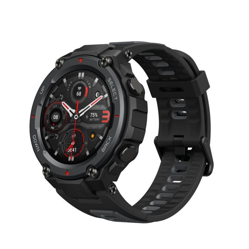 Amazfit T-Rex Pro Meteorite Black цена и информация | Viedpulksteņi (smartwatch) | 220.lv