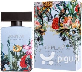 Tualetes ūdens Replay Signature Secret EDT sievietēm 100 ml cena un informācija | Replay Smaržas, kosmētika | 220.lv