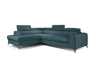 Stūra dīvāns NORE Laurence 06, zils cena un informācija | Stūra dīvāni | 220.lv