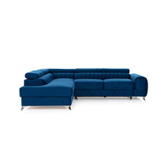 Stūra dīvāns NORE Laurence 12, zils cena un informācija | Stūra dīvāni | 220.lv