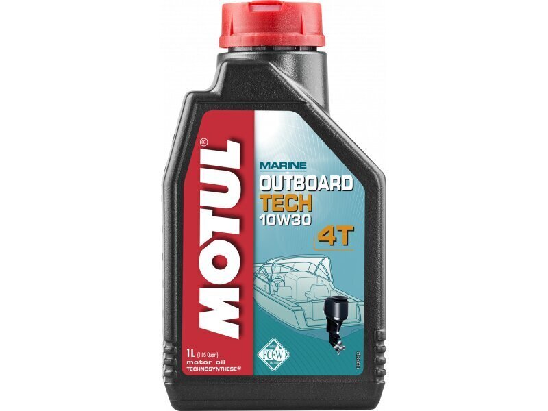 Eļļa Motul OUTBOARD TECH 4T 10W30 1L cena un informācija | Eļļas citām autodaļām | 220.lv