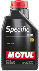 Alyva Motul Specific LL-04 5W40 1L cena un informācija | Motoreļļas | 220.lv