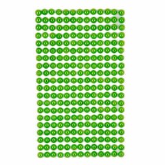 Pašlīmējošās dekoratīvās pērles 6 mm, 260 gab., zaļas cena un informācija | Rotu veidošana, pērļošana | 220.lv