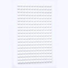Самоклеющийся жемчуг 6 мм, 260 шт. белый цена и информация | Аппликации, декорации, наклейки | 220.lv