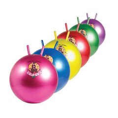 Надувной детский мяч-попрыгун с ручками "Кенгуру" ⌀45, желтый цена и информация | Развивающие игрушки | 220.lv