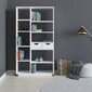 Grīdas plaukts Kalune Design Bookshelf 550, balts cena un informācija | Plaukti | 220.lv