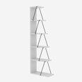 Plaukts Kalune Design Bookshelf 854, balts/melns