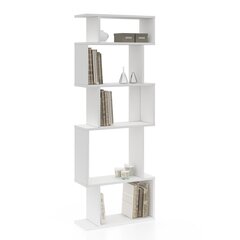 Grīdas plaukts Kalune Design Bookshelf 598, 60 cm, balts cena un informācija | Plaukti | 220.lv