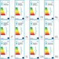 vidaXL dārza laterna, bronzas krāsa, 220 cm, alumīnijs, 3 lampas, E27 cena un informācija | Āra apgaismojums | 220.lv