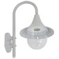 vidaXL dārza sienas lampa, E27, 42 cm, alumīnijs, balta цена и информация | Āra apgaismojums | 220.lv
