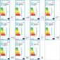 vidaXL dārza lampas, 6 gab., tumši zaļas, 110 cm, alumīnijs цена и информация | Āra apgaismojums | 220.lv