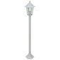 vidaXL dārza lampas, 6 gab., baltas, 110 cm, alumīnijs, E27 цена и информация | Āra apgaismojums | 220.lv