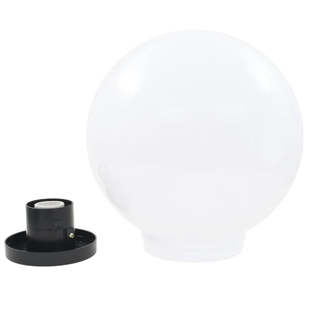 vidaXL LED lampas, 2 gab., sfēriskas, 30 cm, PMMA цена и информация | Āra apgaismojums | 220.lv