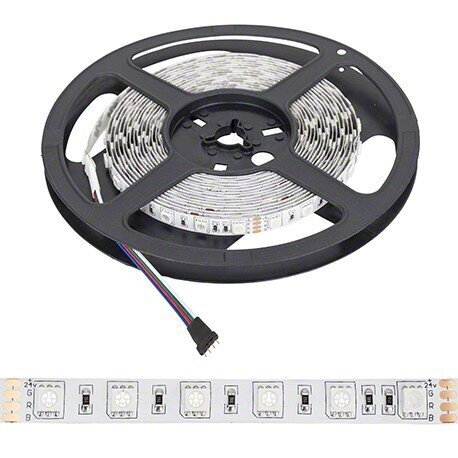 LED lenta 300 LED 5050 SMD IP20 RGB 5m cena un informācija | LED lentes | 220.lv