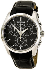 Мужские часы Tissot T-Classic Couturier T035.617.16.051.00, черные цена и информация | Мужские часы | 220.lv